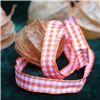 Order Halloween Ribbon - 10mm Orange Gingham